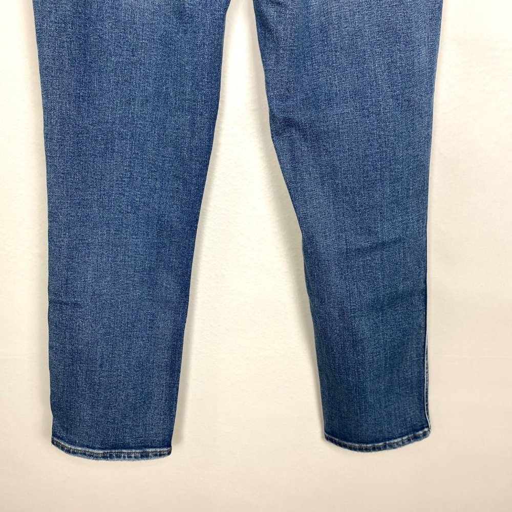 Gap Vintage Slim High Rise Straight Jeans Blue 6 - Picture 8 of 9